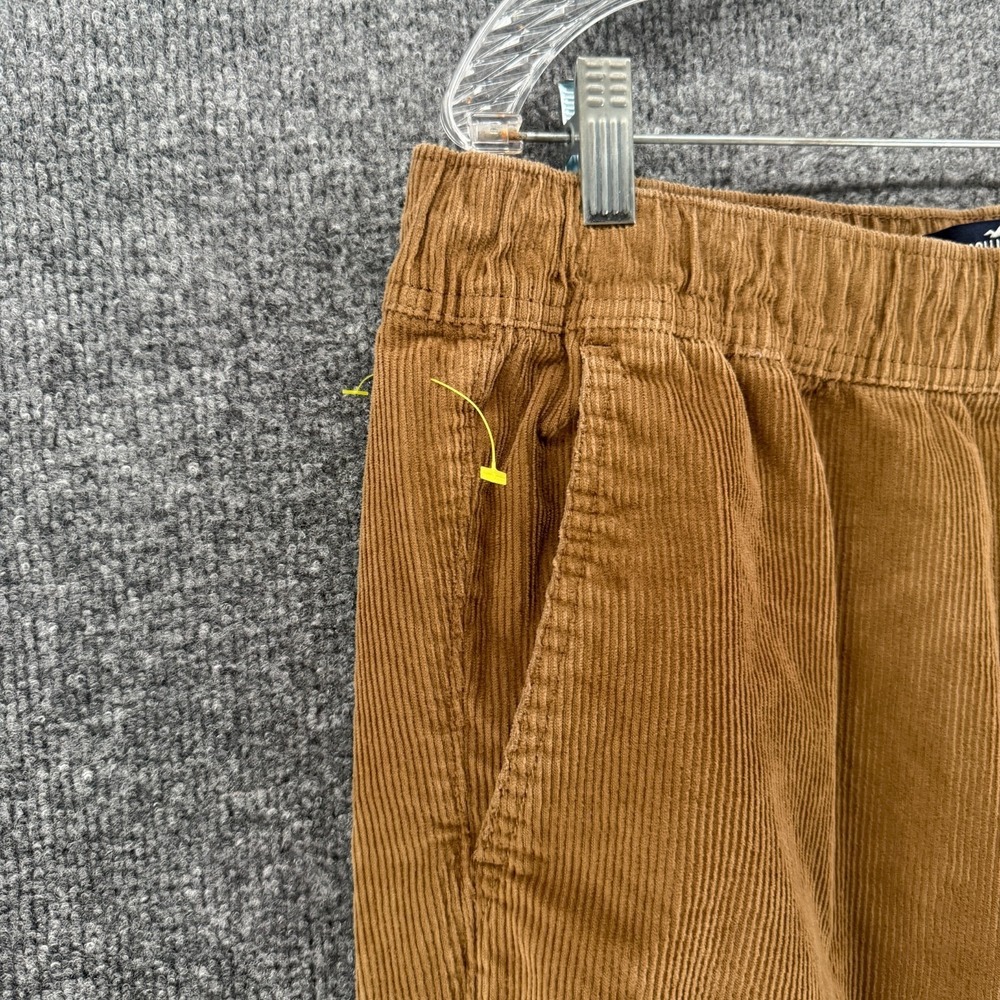 Hollister Pants Mens XL Corduroy Pull On Slim Straight Epic Flex Grunge Casual - Picture 3 of 10